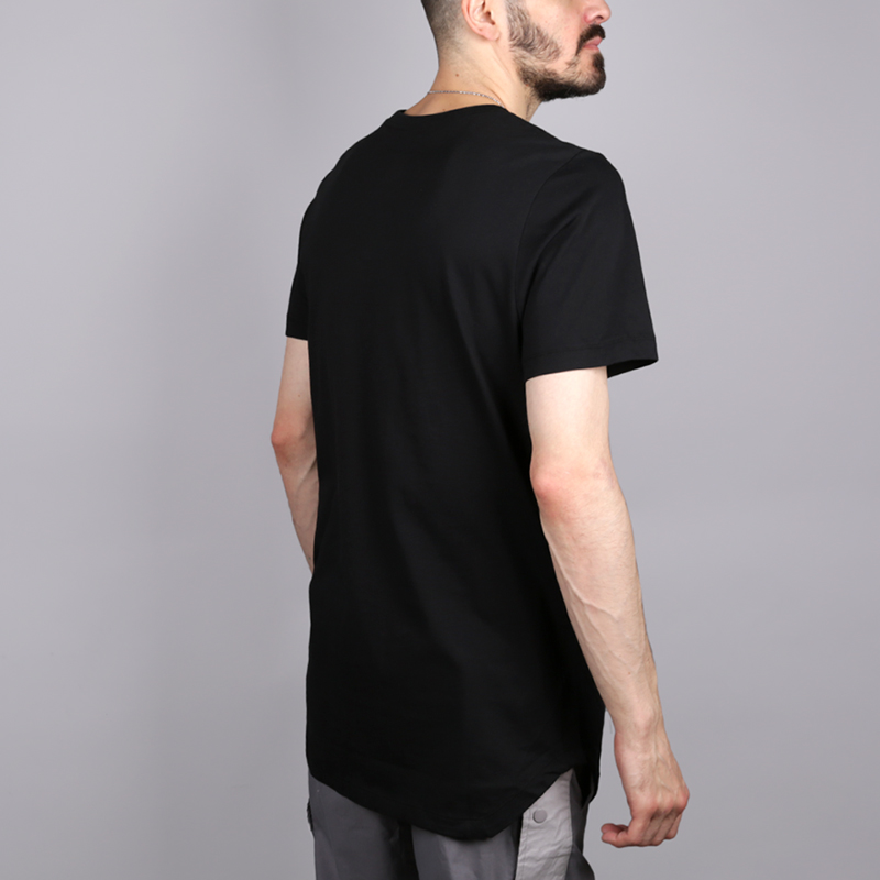 мужская черная футболка Jordan JSW Alt Hem Pocket 915937-010 - цена, описание, фото 4