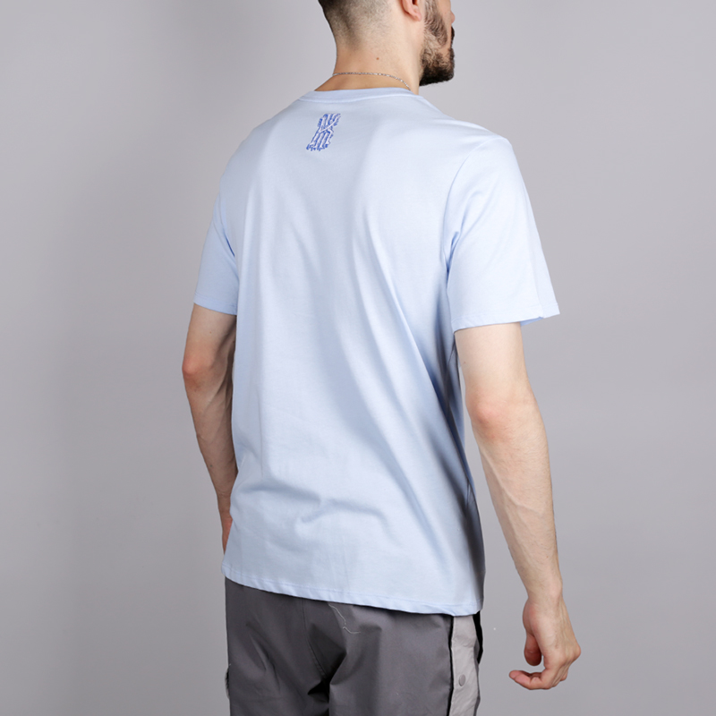 мужская голубая футболка Nike Fear Is Not Real AJ9248-494 - цена, описание, фото 4