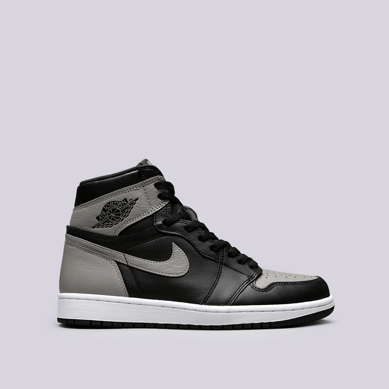 

Кроссовки Jordan 1 Retro High OG, Чёрный;серый