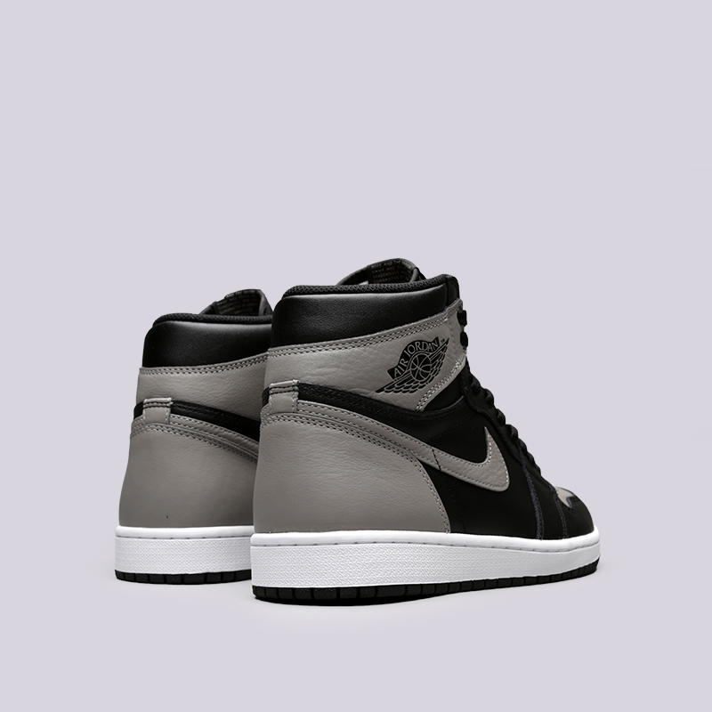 мужские черные кроссовки Jordan 1 Retro High OG 555088-013 - цена, описание, фото 4