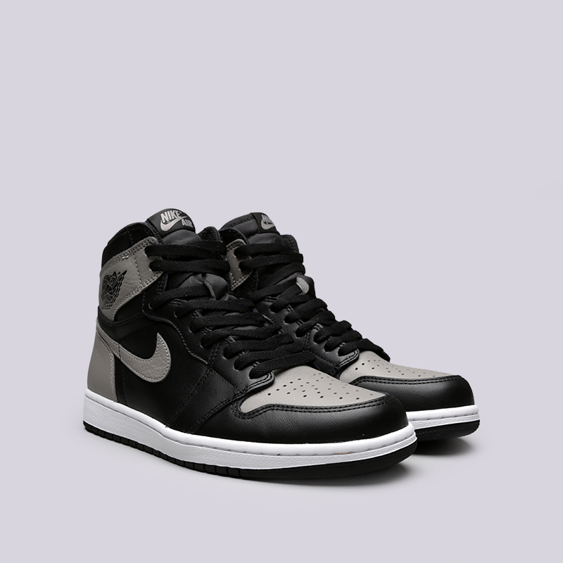 мужские черные кроссовки Jordan 1 Retro High OG 555088-013 - цена, описание, фото 3