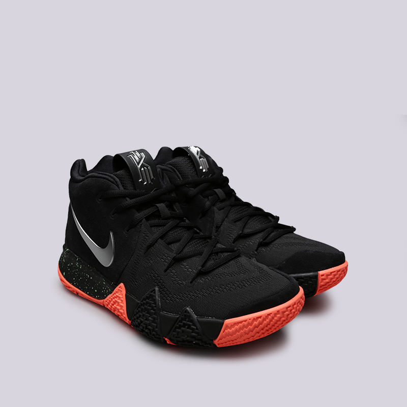 мужские черные баскетбольные кроссовки Nike Kyrie 4 943806-010 - цена, описание, фото 3