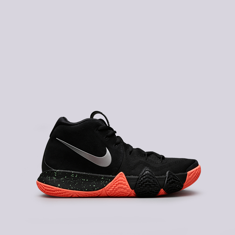 мужские черные баскетбольные кроссовки Nike Kyrie 4 943806-010 - цена, описание, фото 1