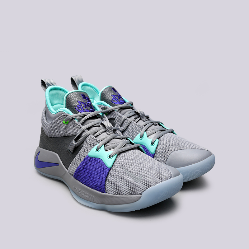 мужские серые баскетбольные кроссовки Nike PG 2 AJ2039-002 - цена, описание, фото 3
