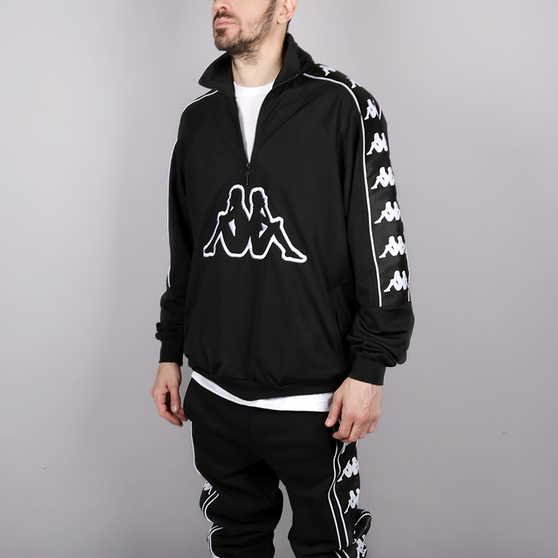 

Олимпийка Kappa Kontroll Halfzip Banda, Чёрный