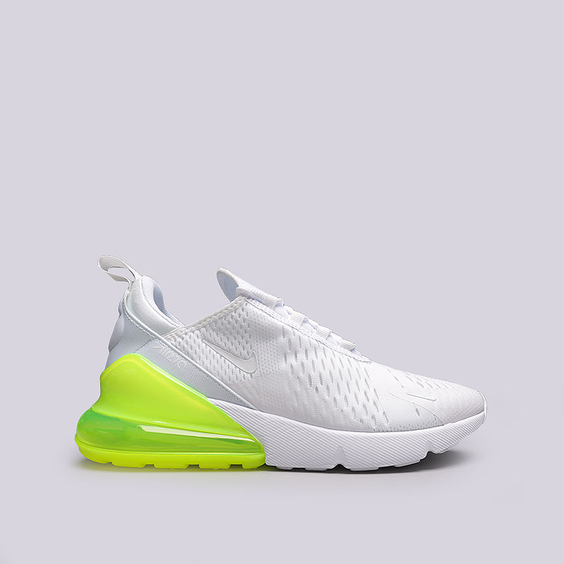 

Кроссовки Nike Air Max 270, Белый;салатовый
