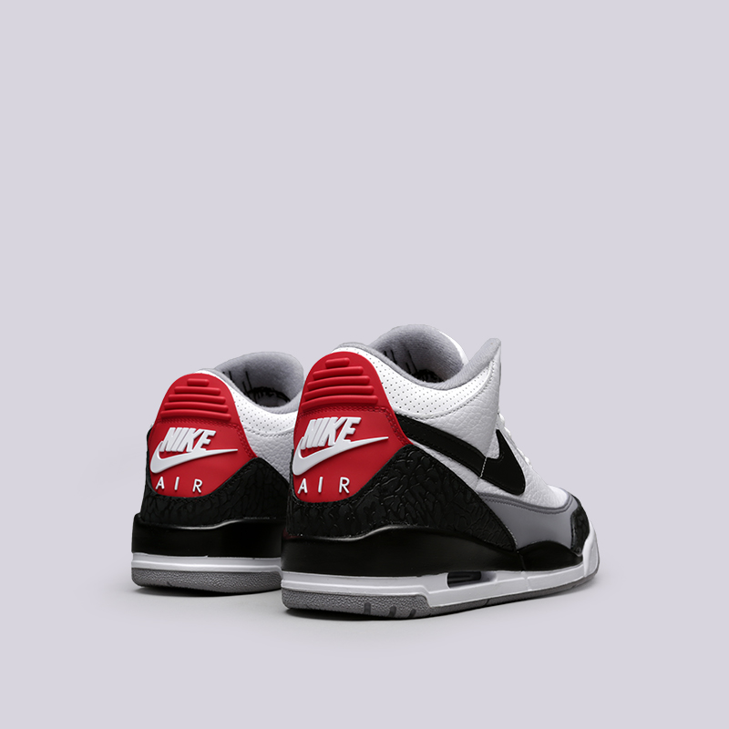 мужские белые кроссовки Jordan III Retro Tinker NRG AQ3835-160 - цена, описание, фото 4