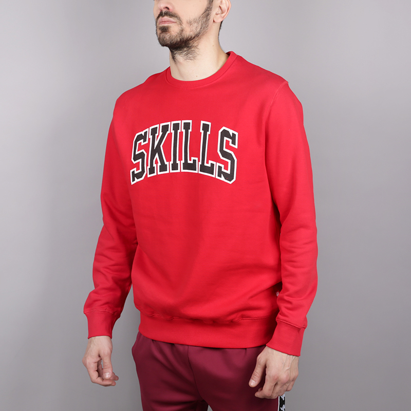 Мужская толстовка Skills Chicago (skills-chicago-red)  - цена, описание, фото 2