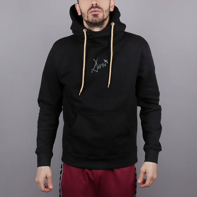 мужская черная толстовка Запорожец heritage Ditch Classic Hoodie Ditch Classic-dp blk - цена, описание, фото 1