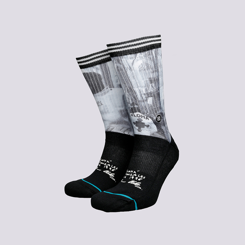 мужские черные носки Stance Cologne 3 Pack M556A18COL-MUL Multi - цена, описание, фото 1