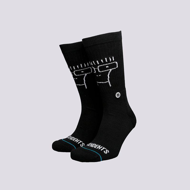 мужские черные носки Stance Descendents M556A18DES-BLK Black - цена, описание, фото 1