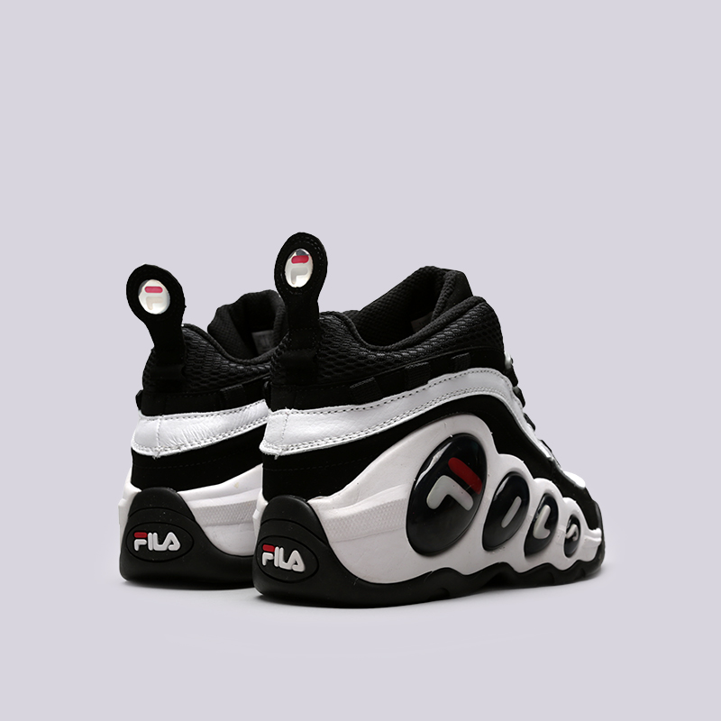 мужские черные баскетбольные кроссовки Fila Bubbles 1VB90158-113 - цена, описание, фото 3