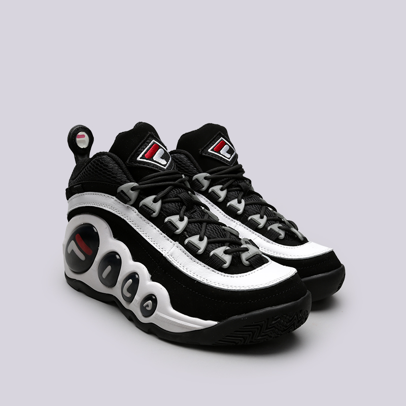 мужские черные баскетбольные кроссовки Fila Bubbles 1VB90158-113 - цена, описание, фото 4