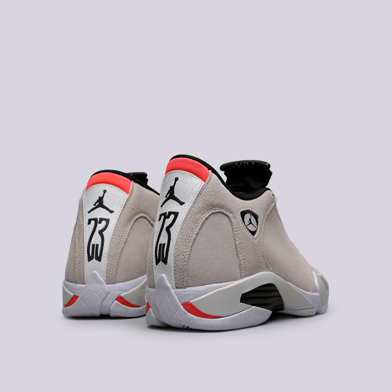 мужские бежевые кроссовки Jordan XIV Retro 487471-021 - цена, описание, фото 4