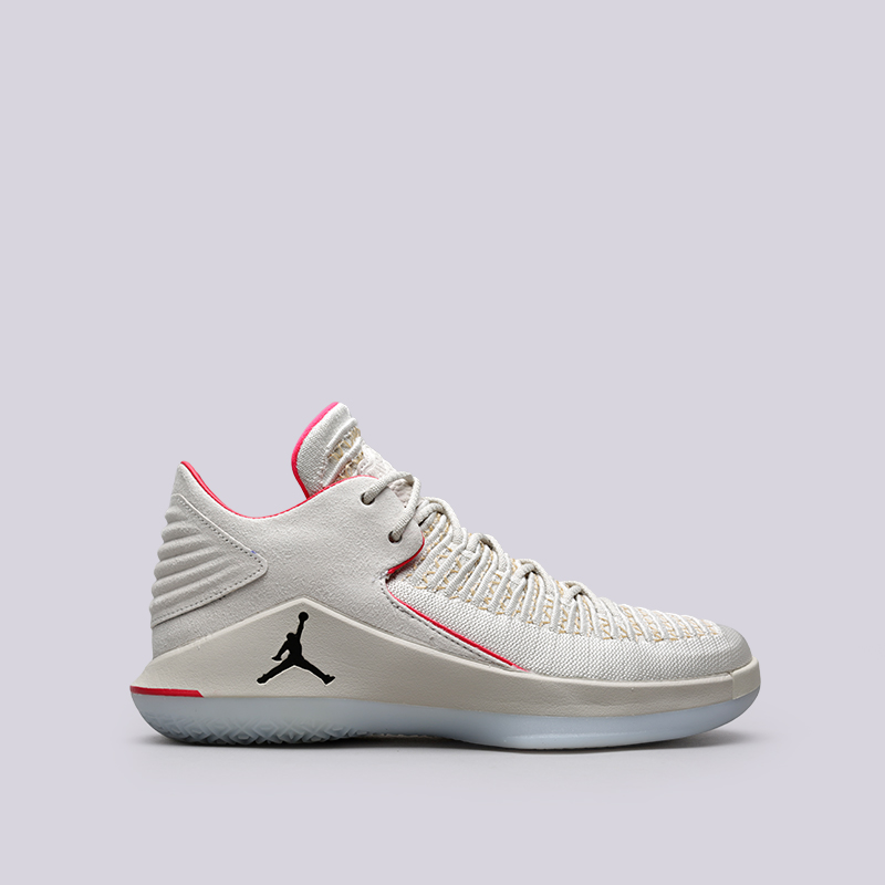 мужские бежевые баскетбольные кроссовки Jordan 32 Low AA1256-004 - цена, описание, фото 1