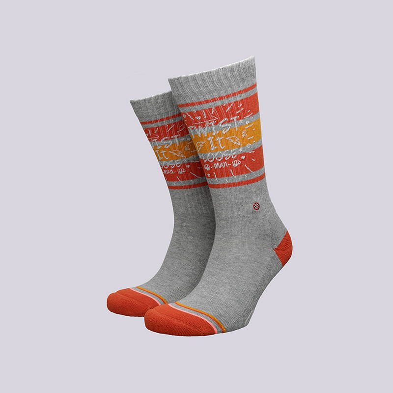 

Носки Stance, Серый;оранжевый, Twist IT