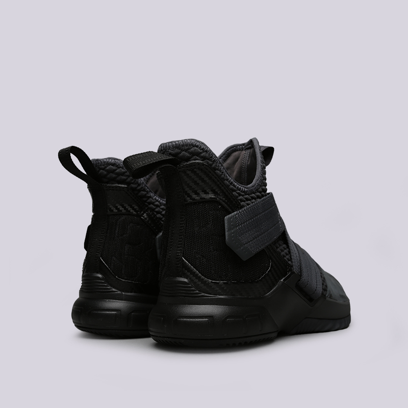 мужские черные баскетбольные кроссовки Nike Lebron Soldier XII SFG AO4054-002 - цена, описание, фото 4