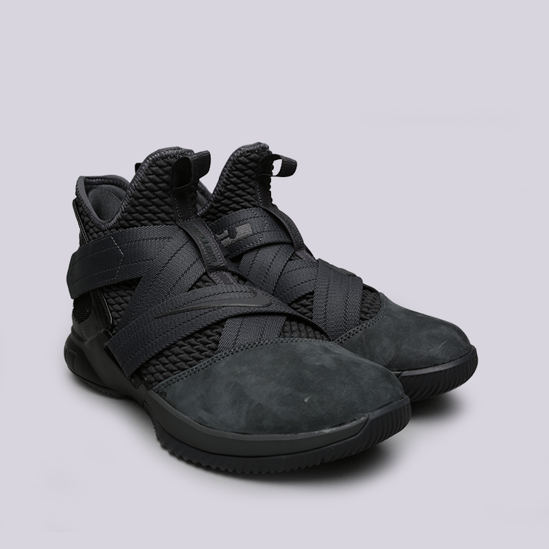 мужские черные баскетбольные кроссовки Nike Lebron Soldier XII SFG AO4054-002 - цена, описание, фото 3