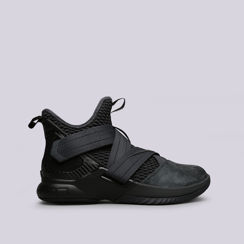 мужские черные баскетбольные кроссовки Nike Lebron Soldier XII SFG AO4054-002 - цена, описание, фото 1
