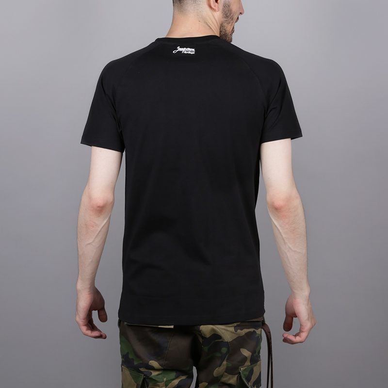 мужская черная футболка Запорожец heritage Лого Zaporojec 2-deep blk - цена, описание, фото 5