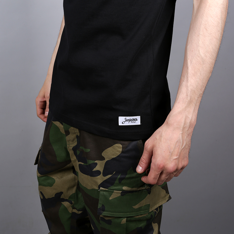 мужская черная футболка Запорожец heritage Лого Zaporojec 2-deep blk - цена, описание, фото 4
