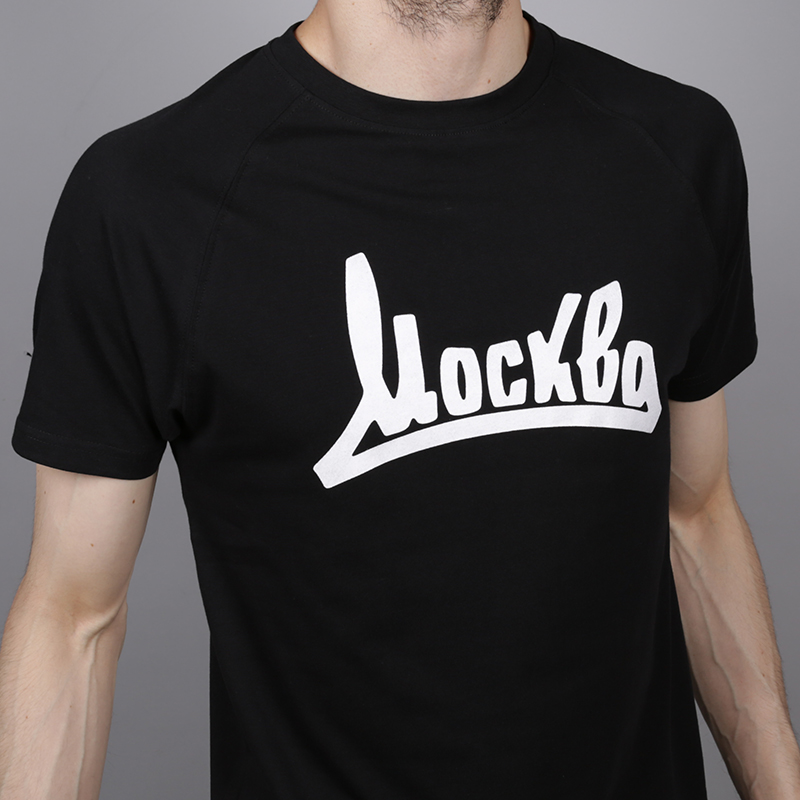 мужская черная футболка Запорожец heritage Москва Moscow-deep black - цена, описание, фото 2