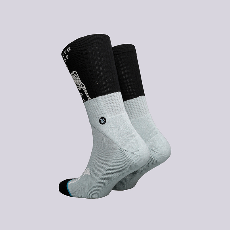 мужские голубые носки Stance Decline M556A18DEC-blk black - цена, описание, фото 2