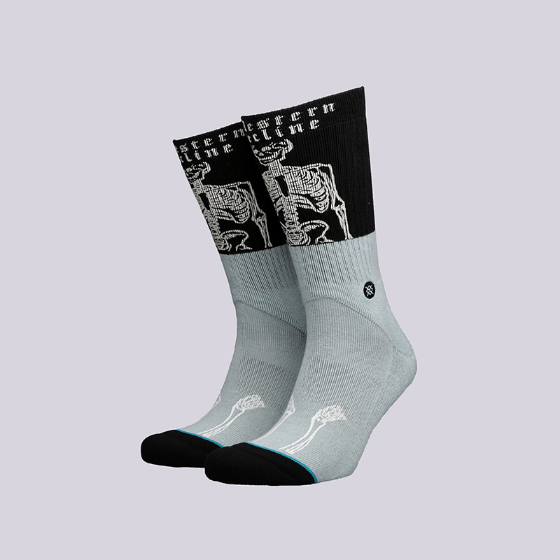 мужские голубые носки Stance Decline M556A18DEC-blk black - цена, описание, фото 1