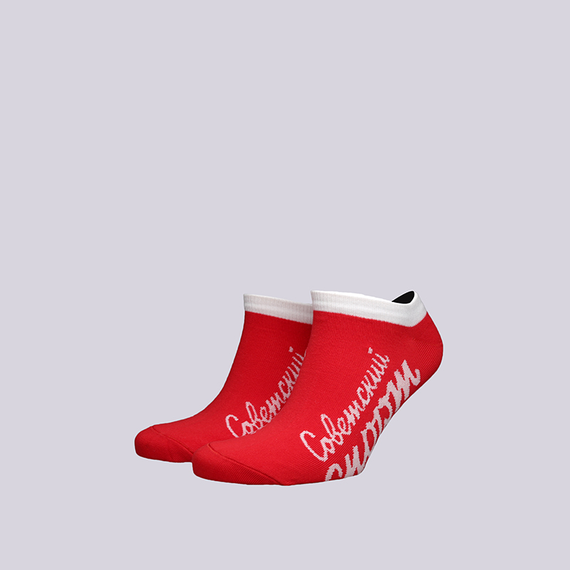 женские красные носки Запорожец heritage Советский Спорт W Спорт-корот-крас - цена, описание, фото 1