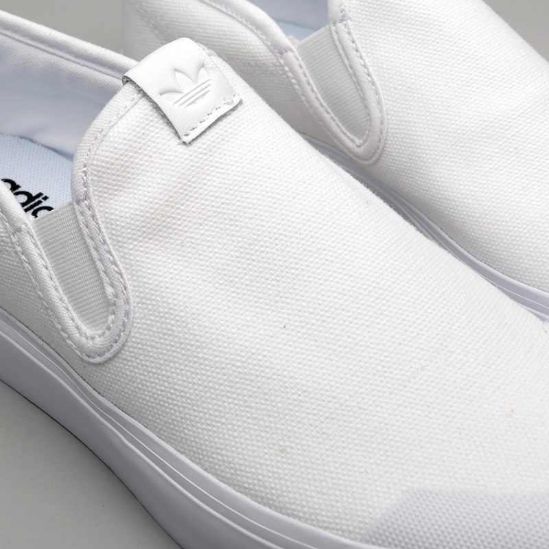 женские белые кроссовки adidas Nizza Slipon W CQ3103 - цена, описание, фото 4