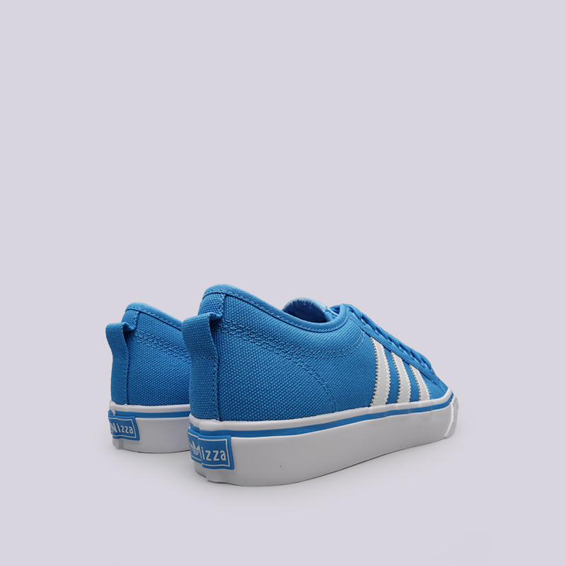 мужские голубые кроссовки adidas Nizza CQ2330 - цена, описание, фото 5