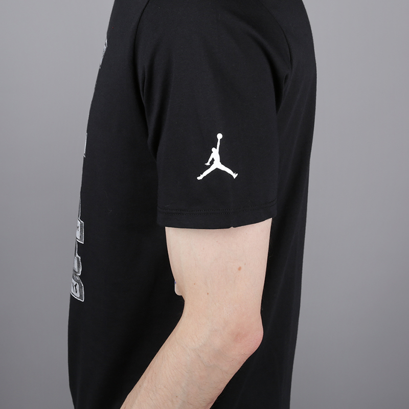 мужская черная футболка Jordan Last Shot GFX AO2623-010 - цена, описание, фото 4