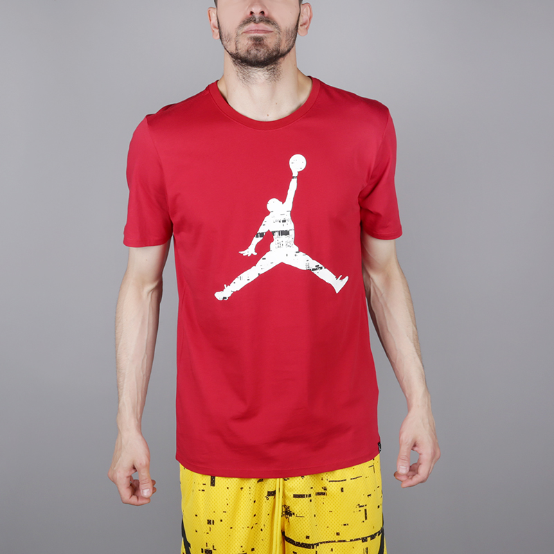 мужская красная футболка Jordan Last Shot GFX AQ0692-687 - цена, описание, фото 1