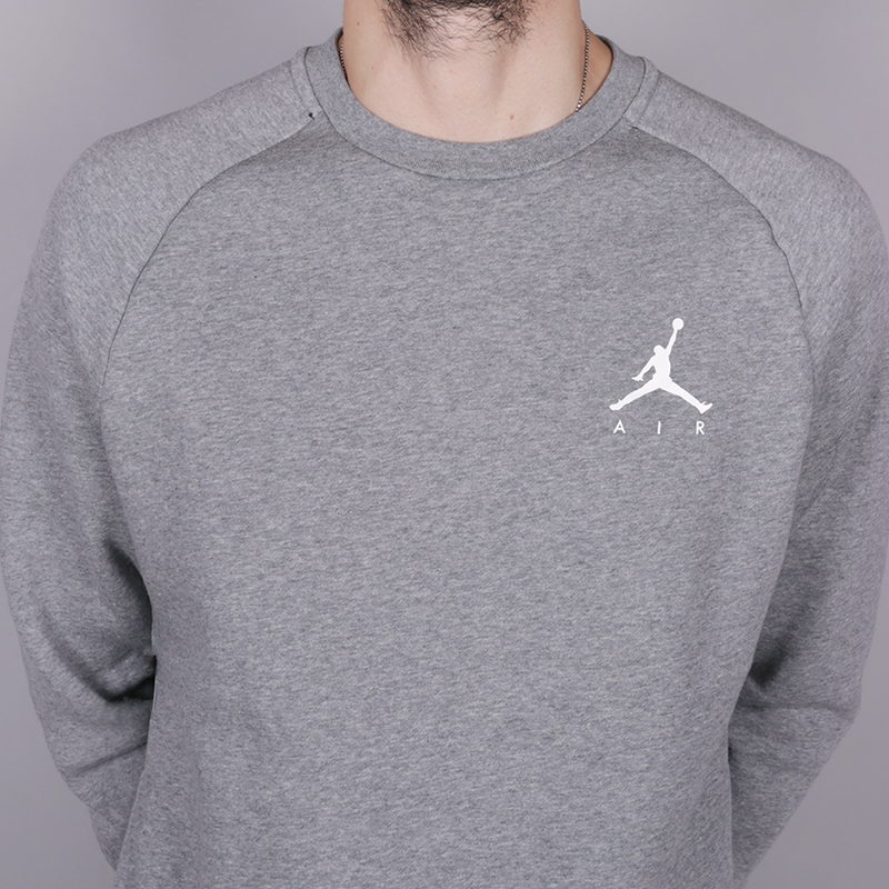 мужская серая толстовка Jordan Jumpman Fleece 940170-091 - цена, описание, фото 2