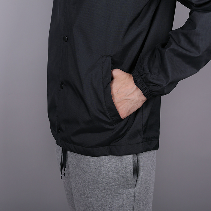 мужская черная куртка Jordan Jumpman Coach Jacket 939966-010 - цена, описание, фото 4
