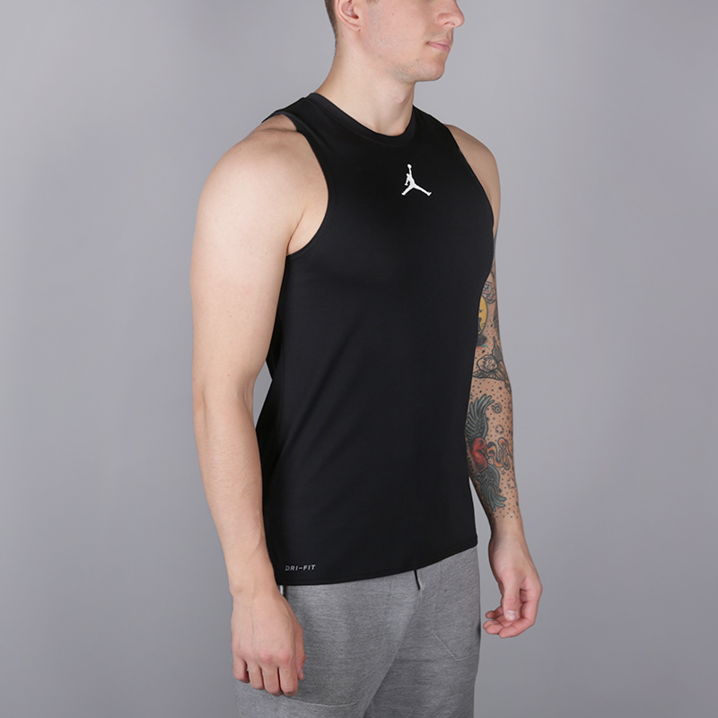 мужская черная безрукавка Jordan 23 Alpha Men's Sleeveless Training Top 892071-010 - цена, описание, фото 1