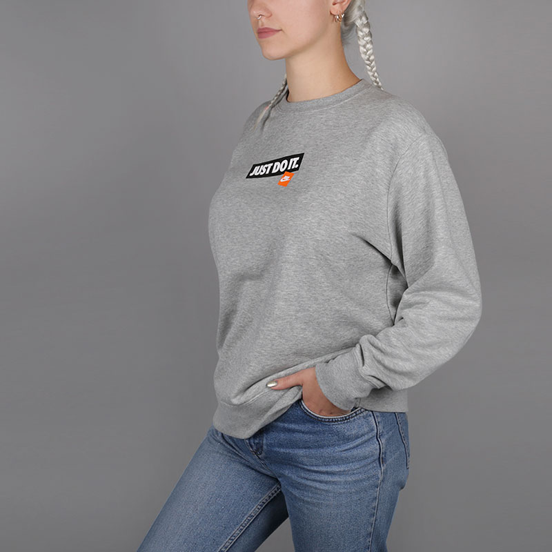 

Толстовка Nike Just Do It Women's Crew, Серый