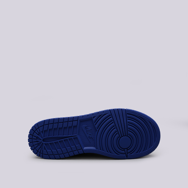 женские синие кроссовки Jordan 1 Retro High OG GS 575441-401 - цена, описание, фото 5