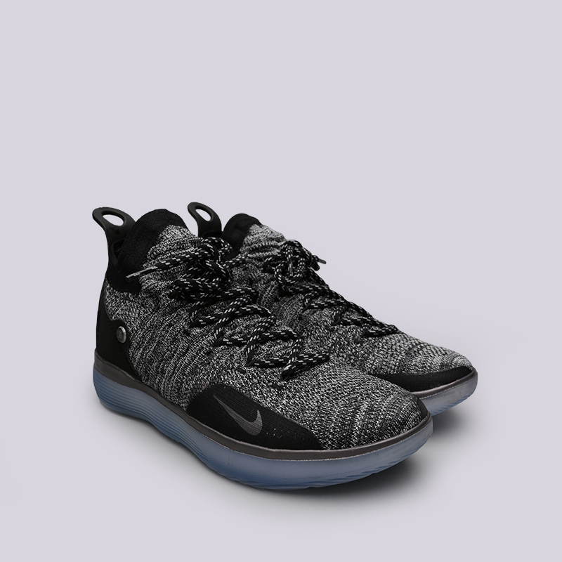 мужские серые баскетбольные кроссовки Nike Zoom KD11 AO2604-004 - цена, описание, фото 3