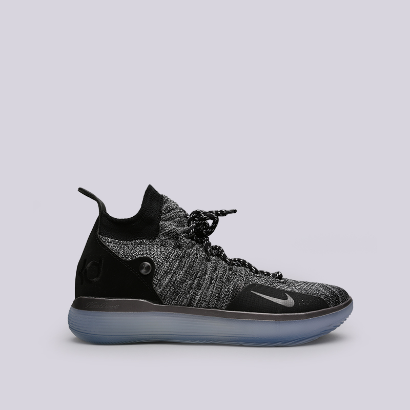 мужские серые баскетбольные кроссовки Nike Zoom KD11 AO2604-004 - цена, описание, фото 1