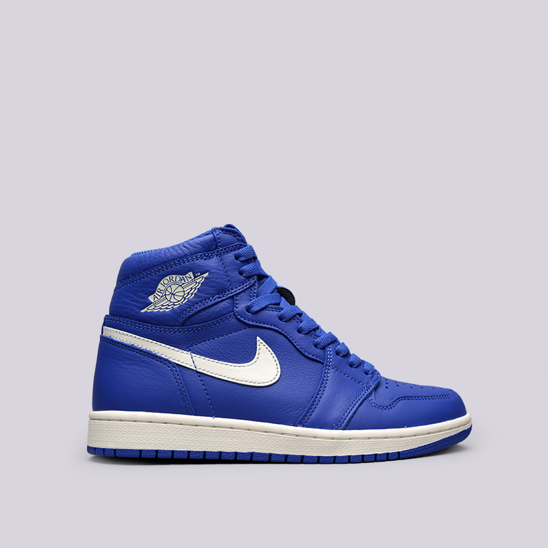 мужские синие кроссовки Jordan 1 Retro High OG 555088-401 - цена, описание, фото 1