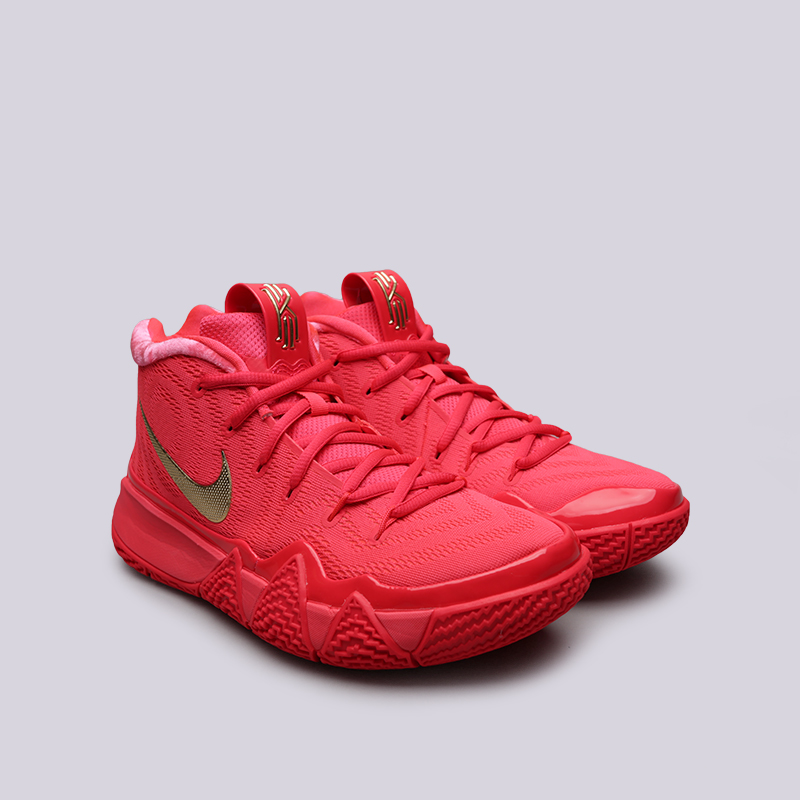 мужские розовые баскетбольные кроссовки Nike Kyrie 4 943806-602 - цена, описание, фото 3