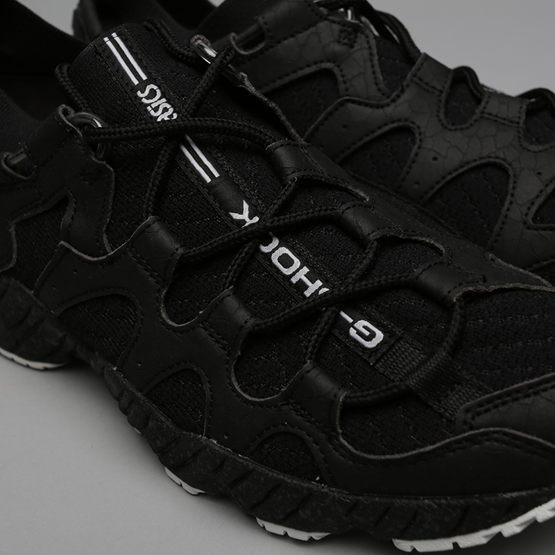 мужские черные кроссовки ASICS Gel-Mai Knit H8P2N-9090 - цена, описание, фото 5