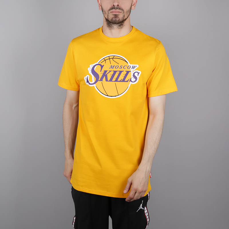 

Футболка Skills, Жёлтый, LA