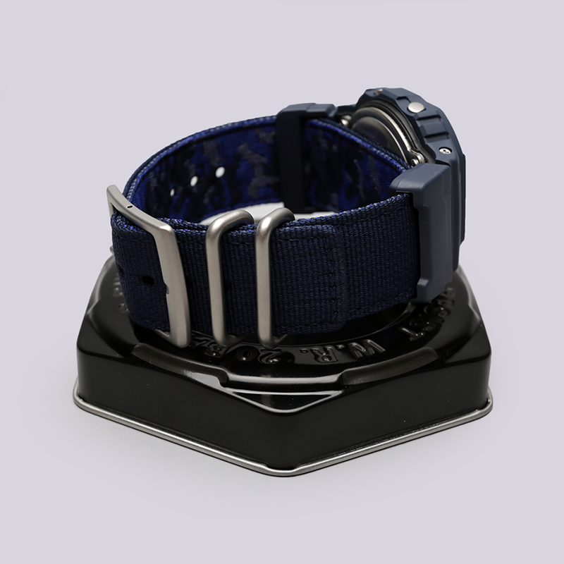  синие часы Casio G-Shock DW-5600LU DW-5600LU-2E - цена, описание, фото 3
