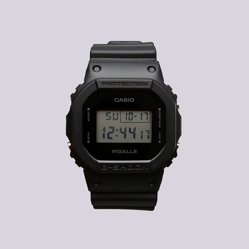  черные часы Casio G-Shock x Pigalle DW-5600PGB DW-5600PGB-1E - цена, описание, фото 1