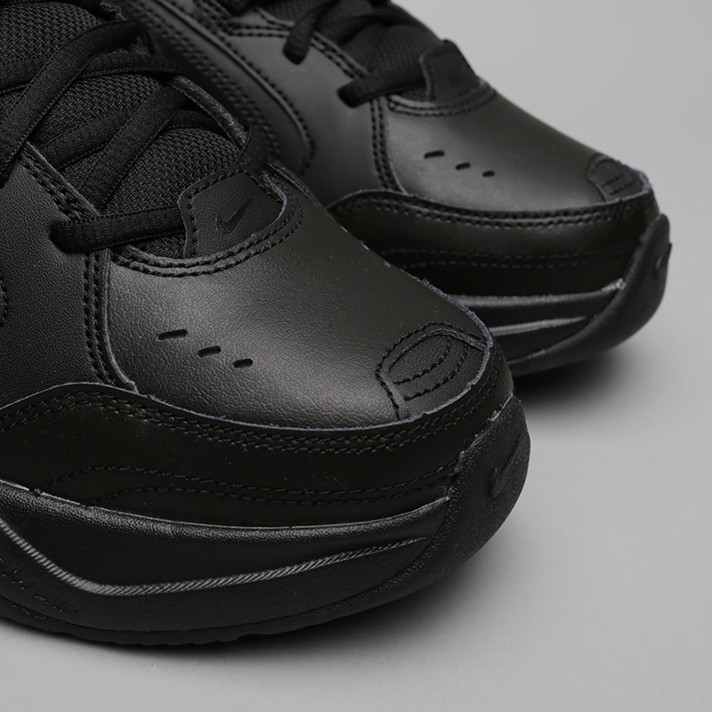 мужские черные кроссовки Nike Air Monarch IV 415445-001 - цена, описание, фото 5