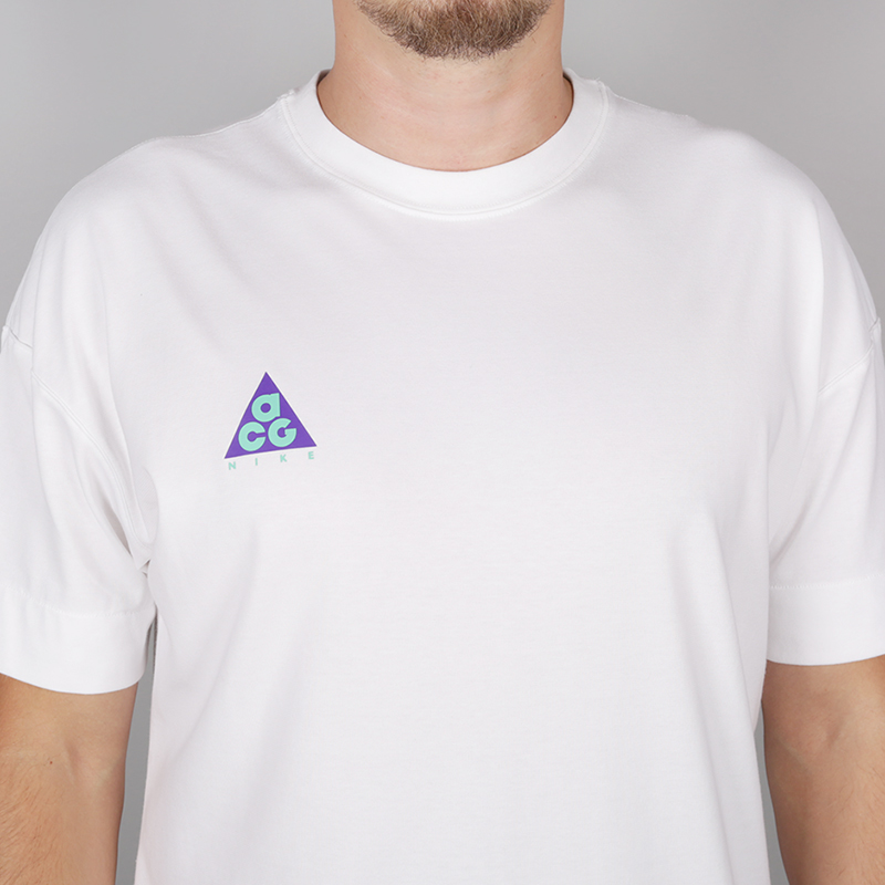 мужская белая футболка Nike ACG Tee AO4643-100 - цена, описание, фото 2