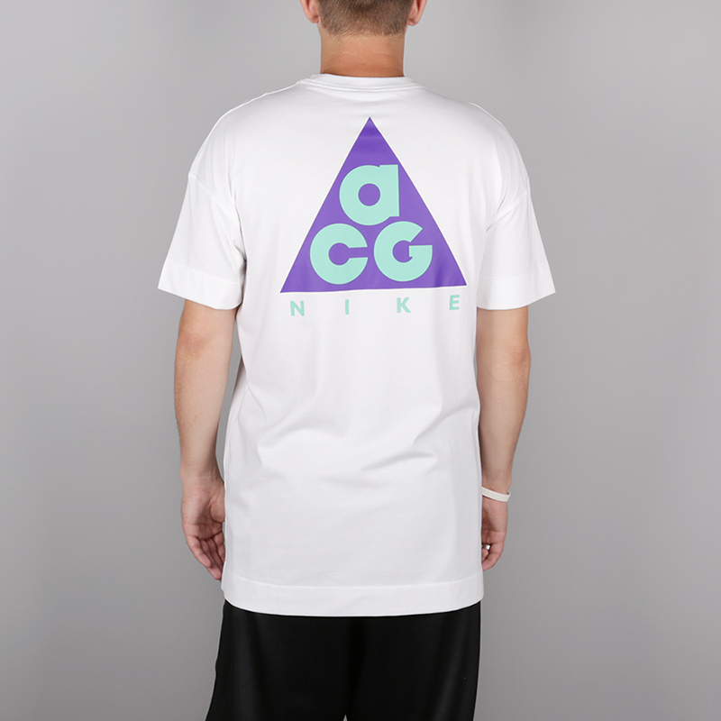мужская белая футболка Nike ACG Tee AO4643-100 - цена, описание, фото 4