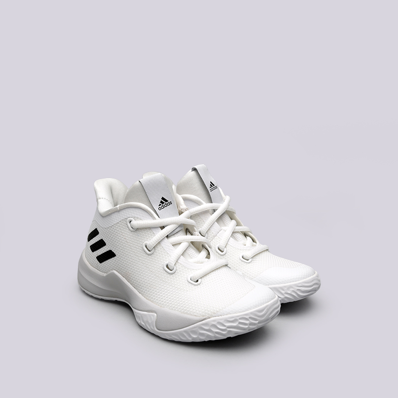 детские белые баскетбольные кроссовки adidas Rise Up 2 K DB1671 - цена, описание, фото 3
